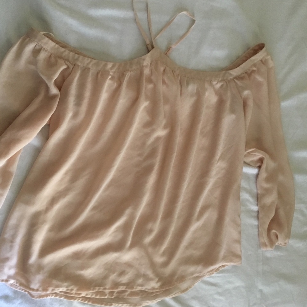 Naked Zebra Cold Shoulder Top